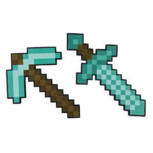 Minecraft Sword and Pickaxe Set Skum - Minecraft - Leksaksaffären