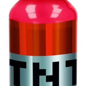 Minecraft TNT Aluminiumflaska - Vattenflaska 400 ml