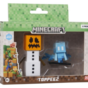 Minecraft Toppeez Figurer 2-pack Snow Golem & Allay - Minecraft - Leksaksaffären