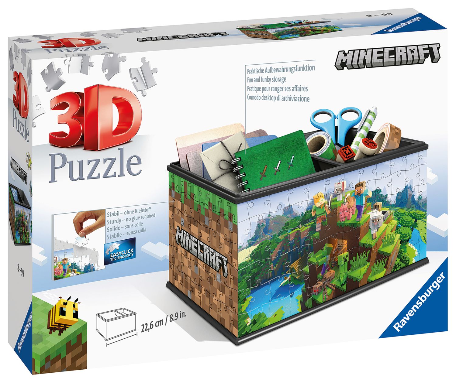 Minecraft Treasure Box 3D Pussel 216 bitar