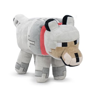 Minecraft - Wolf - Plush 17cm