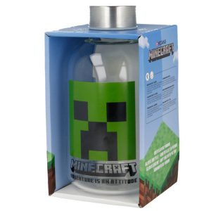 Minecraft glass bottle 620ml