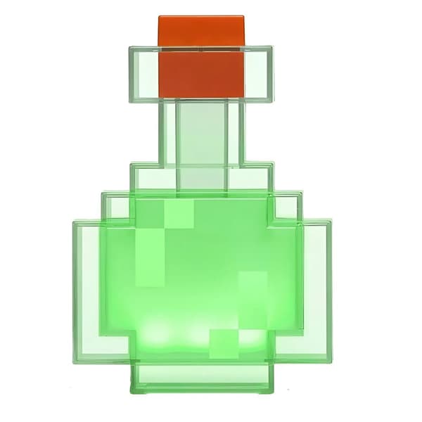 Minecraft-lampa - Färgskiftande trolldryckflaska