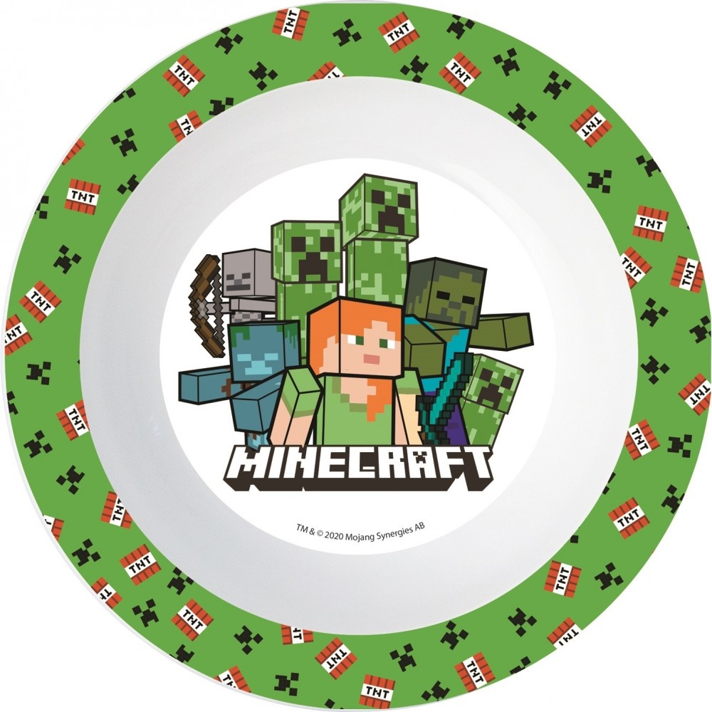 Minecraft mikro djup tallrik