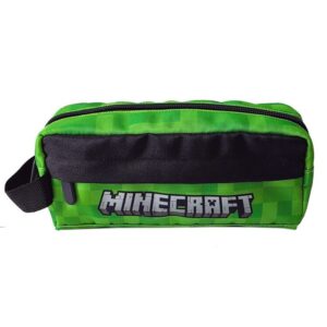 Minecraft pennfodral med 2 fack, 23 cm