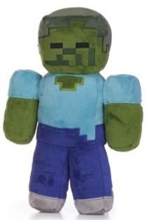 Minecraft series 1 - plush 30 cm. - Zombie