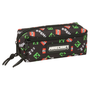 Minecraft triple pencil case