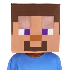 Minecraft™ Steve Mask för Barn - One size