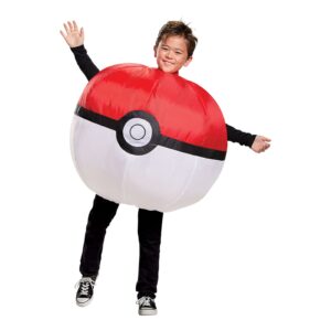 Minecraft™ Uppblåsbar Pokéball Barn Maskeraddräkt - One size