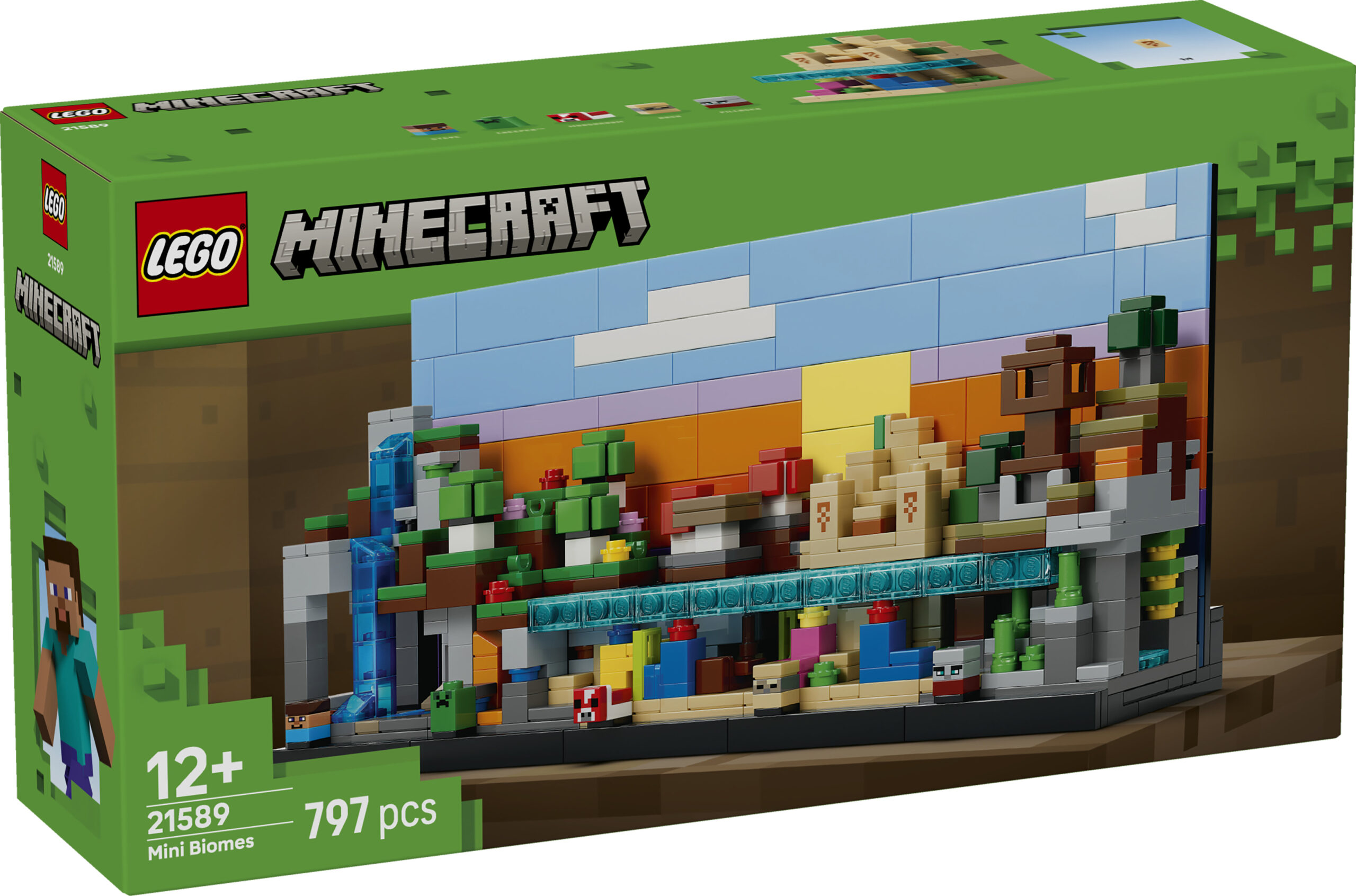 Minilandskap LEGO Minecraft (21589)