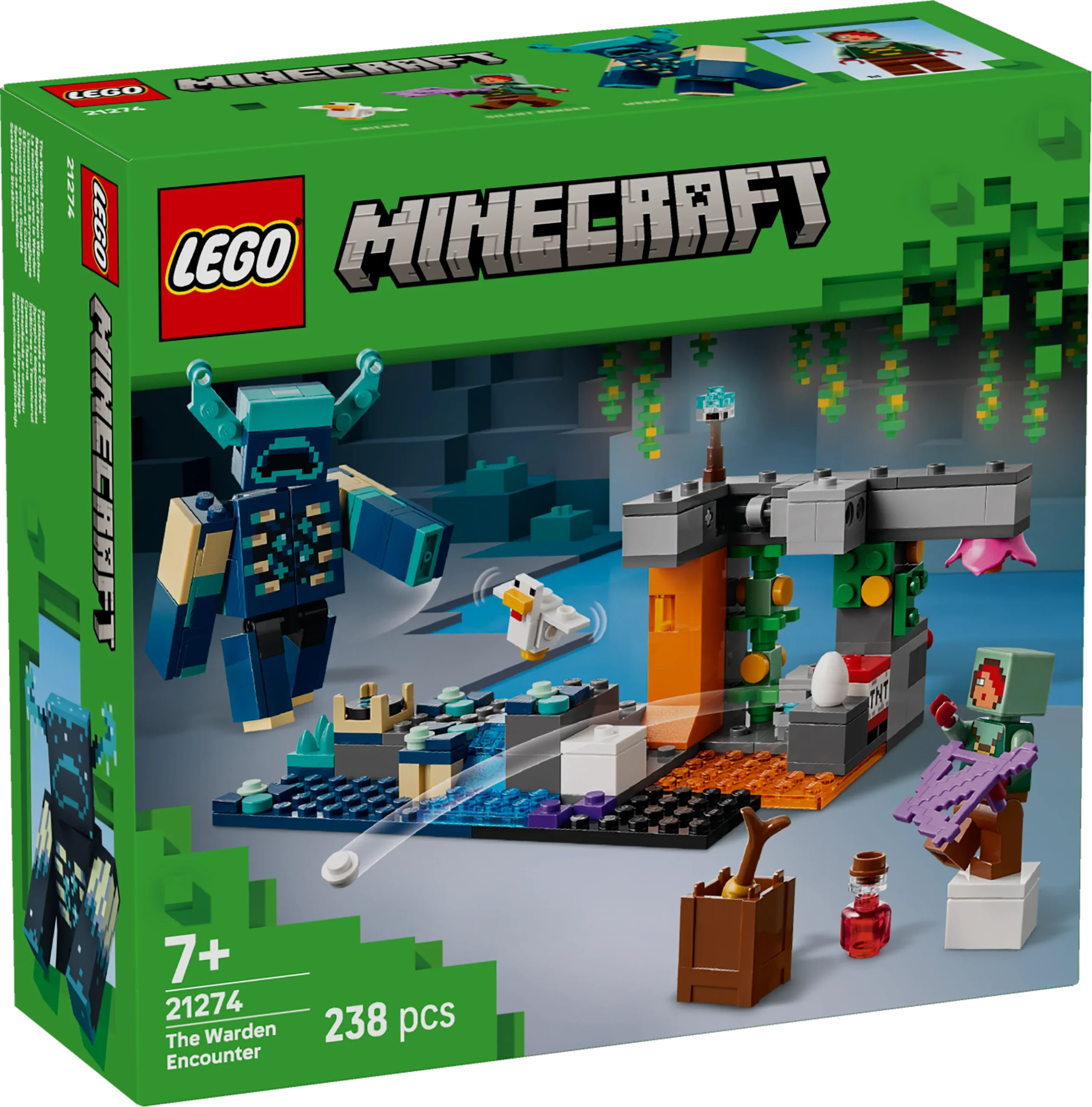 Mötet med väktaren LEGO® Minecraft (21274)