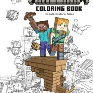 Official Minecraft Coloring Book: Create, Explore, Relax!