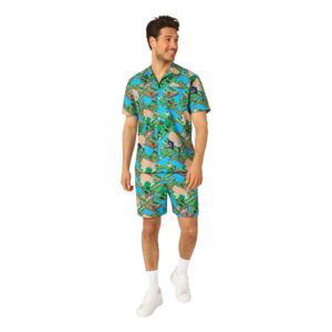 OppoSuits Minecraft Overworld Shorts Kostym - XX-Large