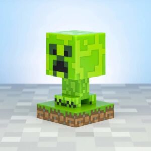Paladone Icon Minecraft Creeper / Minecraft Creeper-lampa / Creeper nattlampa
