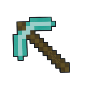 Pickaxe Diamond Svärd i Skum Minecraft