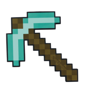 Pickaxe Diamond Svärd i Skum Minecraft