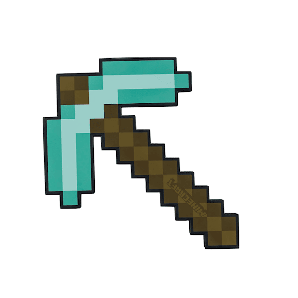Pickaxe Diamond Svärd i Skum Minecraft