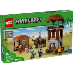 Plundrarvakttorn och vildtjur LEGO® Minecraft (21278)