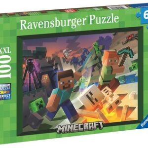 Pussel 100 bitar XXL - Minecraft Monster