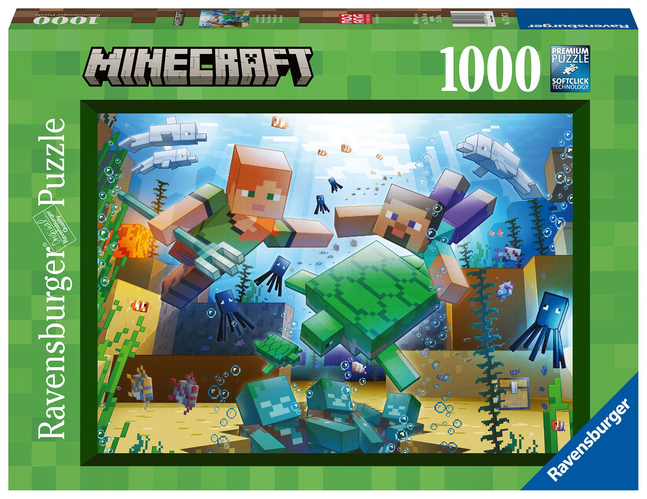 Pussel Minecraft Minecraft Mosaic 1000Bitar