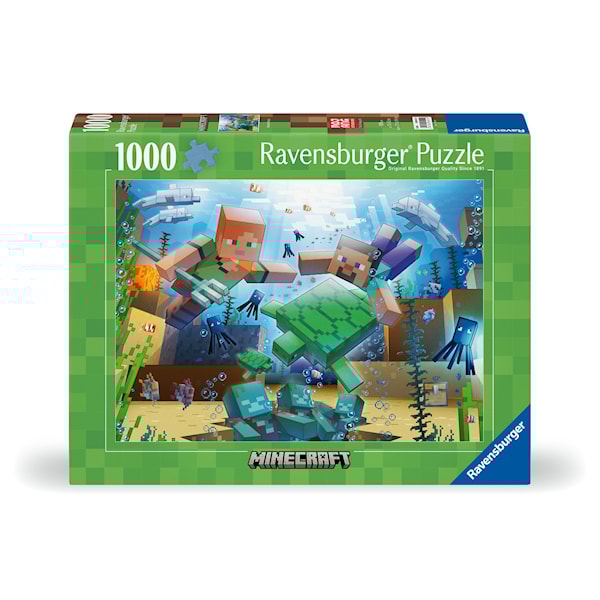 Pussel Minecraft Mosaic 1000 bitar, Ravensburger