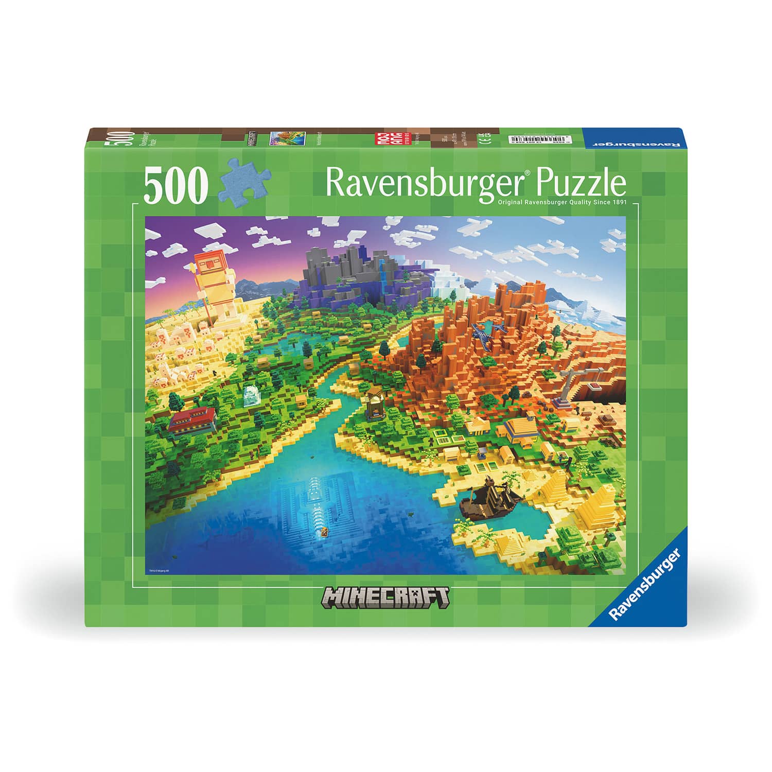 Pussel - World of Minecraft 500 bitar