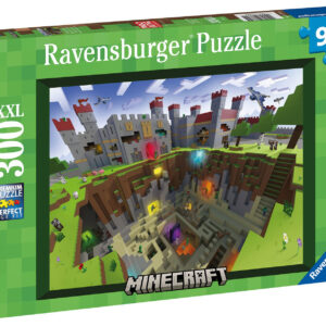 Ravensburger Minecraft Cutaway Pussel 300 bitar XXL - Minecraft - Leksaksaffären