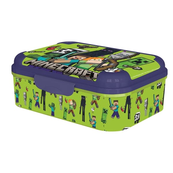 STOR MINECRAFT Asker Lunchlåda - 17 x 13,5 x 6,2 cm