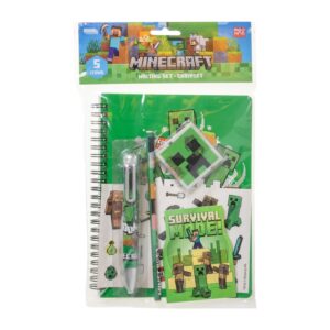 STOR Minecraft skrivset med flerfärgad penna (166506128)