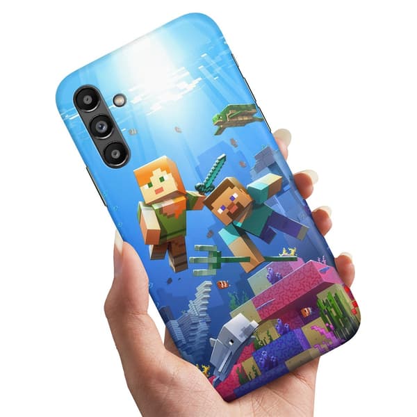 Skal / Mobilskal till Samsung Galaxy A54 - Minecraft