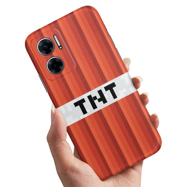 Skal / Mobilskal till Xiaomi Redmi 10 5G - Minecraft TNT
