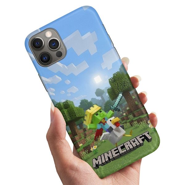 Skal / Mobilskal till iPhone 12 / 12 Pro - Minecraft