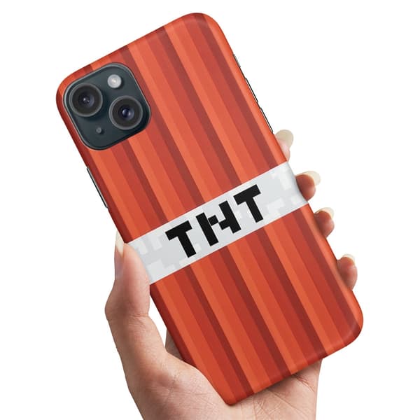 Skal / Mobilskal till iPhone 13 Mini - Minecraft TNT