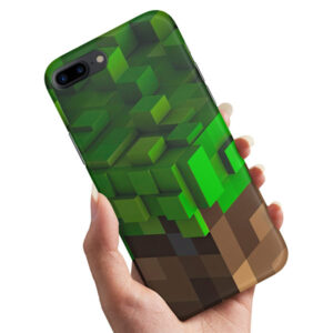 Skal / Mobilskal till iPhone 7 / 8 Plus - Minecraft