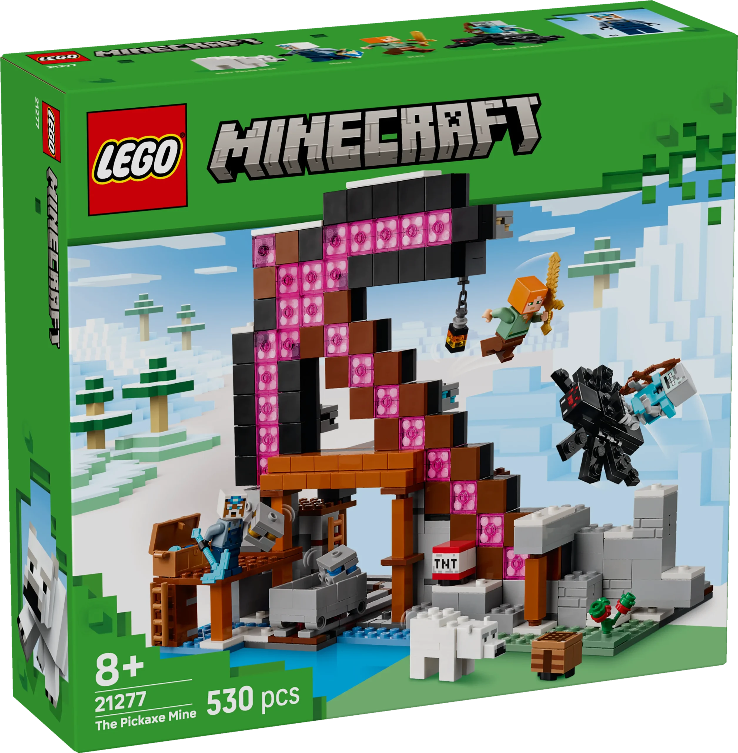Spetshackegruvan LEGO® Minecraft (21277)