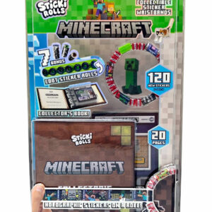 Sticki Rolls Minecraft Sticki Book - Sticki Rolls - Leksaksaffären
