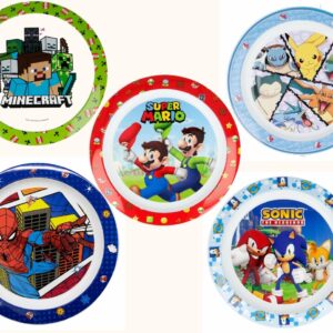 Tallrik 5st Action Minecraft m.fl.