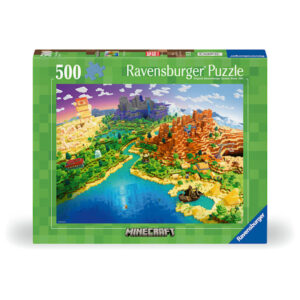 World of Minecraft Pussel 500 bitar, Ravensburger