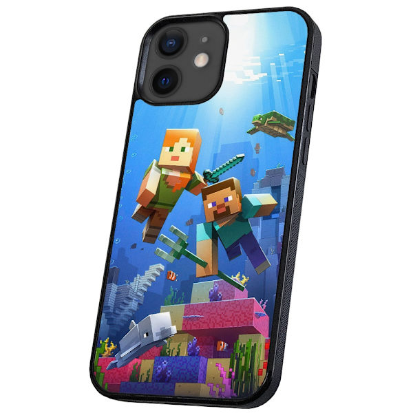 iPhone 12 Mini - Skal/Mobilskal Minecraft