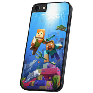 iPhone 16e/17e - Skal/Mobilskal Minecraft