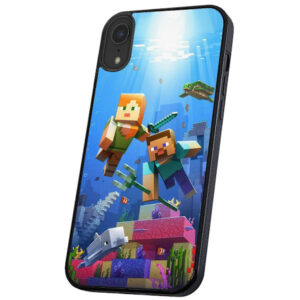 iPhone X/XS - Skal/Mobilskal Minecraft